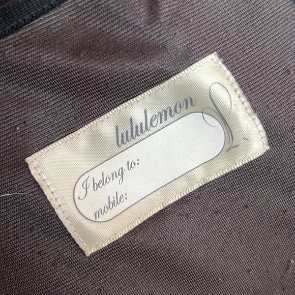 Lululemon brown tweed Jacket w/ funnel collar - Picture 11 of 11